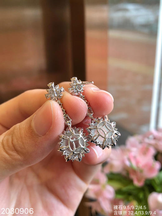 2030906，玻璃蛋面耳坠，具体价格微信咨询 商品图8
