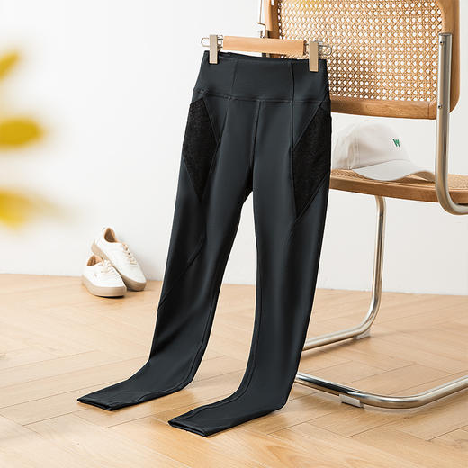 TITIKA ACTIVE瑜伽健身系列 时尚修身运动裤休闲弹力透气紧身裤22P21003 商品图3