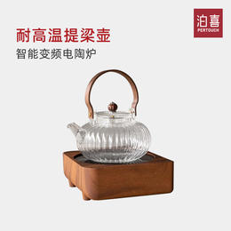 泊喜×不觉堂电陶炉家用煮茶器具陶瓷炉