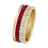 【包税】BOUCHERON/宝诗龙 quatre系列 小号18k金白金黄金玫瑰金红色版33颗圆形钻石戒指 JRG02938 商品缩略图0