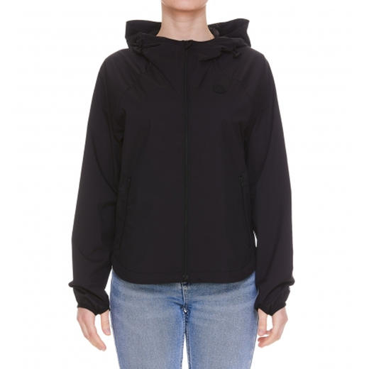 KENZO 高田贤三 女士小虎头徽标抽象图案印花连帽外套 黑色 FC52 BL131 9NU 99 商品图1