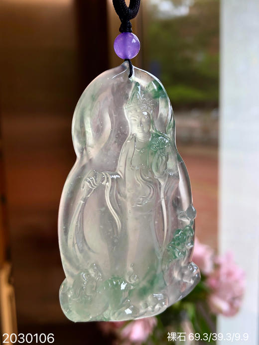 2030106，飘翠观音裸石，具体价格微信咨询 商品图6