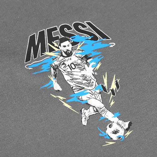 ADIDAS/阿迪达斯 M MESSI G T梅西图案短袖T恤HG1952 商品图3