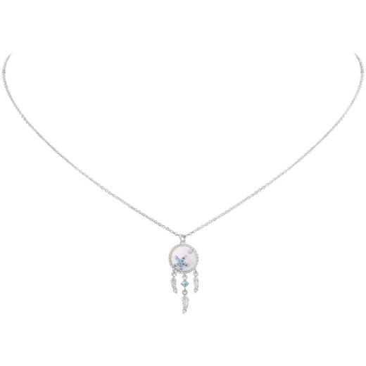 ZEGL设计师环岛日记系列925纯银海星捕梦网项链女轻奢小众锁骨链 商品图7