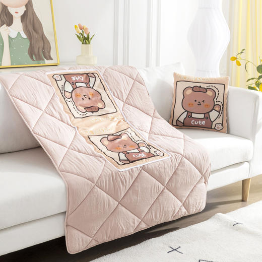 抱枕被子两用新款二合一客厅汽车载床头靠背垫子腰枕 商品图2