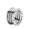 【包税】BVLGARI/宝格丽 2021春夏新款 B.ZERO1系列 18K金白金四排螺旋形戒指 324364 商品缩略图1