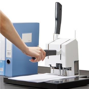 齐心 CM-3008S 宽板省力财务装订机40mm 商品图3