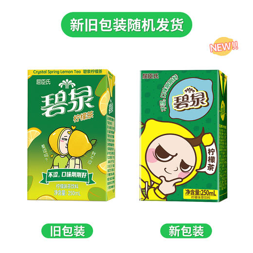 屈臣氏|碧泉茶柠檬茶饮料经典港味果味饮料250mlx12盒 商品图8