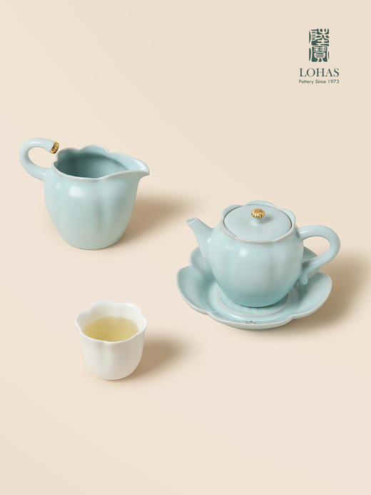 【彼达思】陆宝陶瓷茶具吉相伴商务送礼6人用中式高档整套功夫泡茶茶具 商品图3
