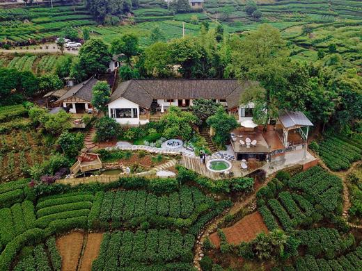 【雅安-118号院】3房/4房/5房川西小院，坐落在万亩茶园山上的温泉院子，KTV、全屋地暖，面朝山谷，背靠茶海。YMES 商品图6