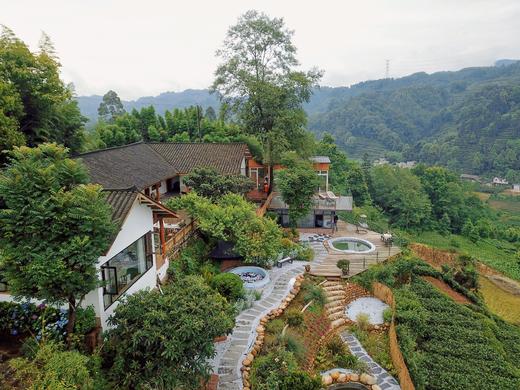 【雅安-118号院】3房/4房/5房川西小院，坐落在万亩茶园山上的温泉院子，KTV、全屋地暖，面朝山谷，背靠茶海。YMES 商品图4