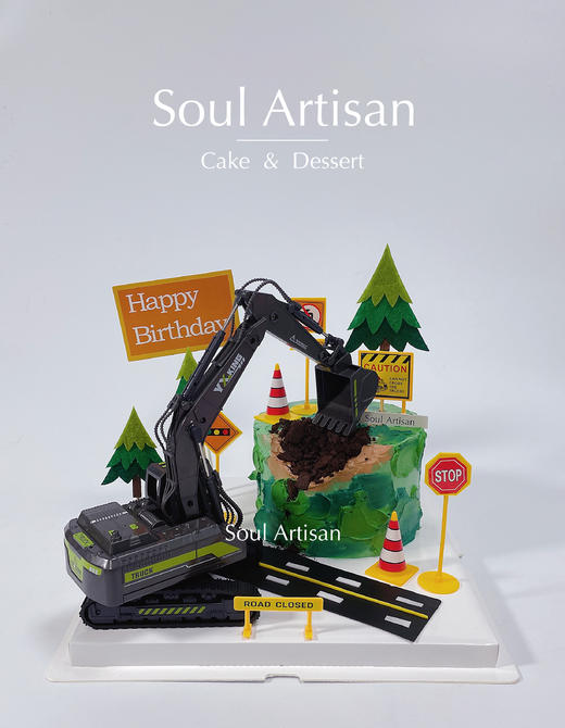 挖土机蛋糕 商品图4
