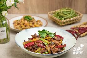 贡菜酸辣牛胸肉