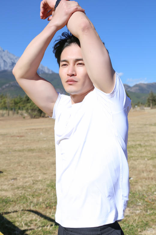 夏日清凉男士休闲套装T恤半袖-面膜系列 商品图2