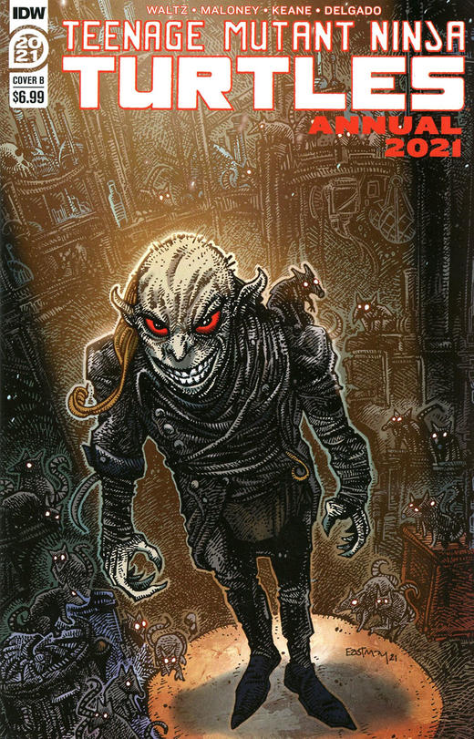 忍者神龟 2021年刊 Teenage Mumant Ninja Turtles Annual 2021 商品图0