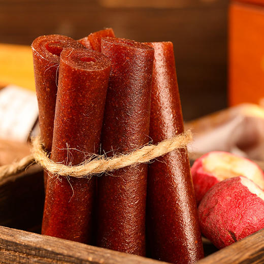 【鲜果熬制小零食】海鹏休闲零食山楂片/山楂卷228g 商品图6