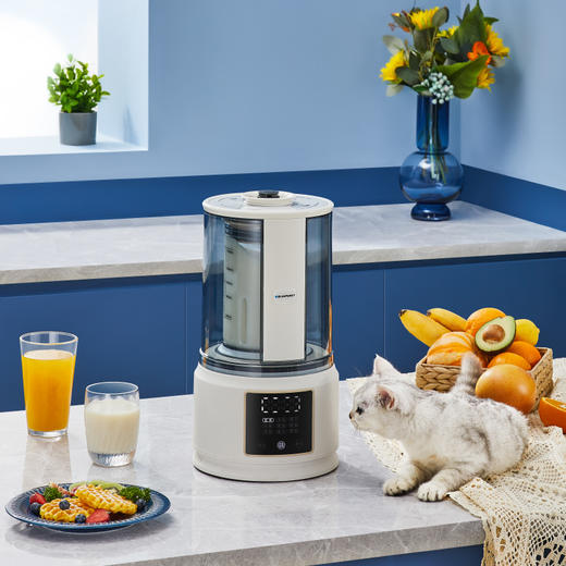 德国蓝宝轻音破壁机家用加热全自动小型豆浆机非静音多功能料理机BP-PB02/B02S 商品图0