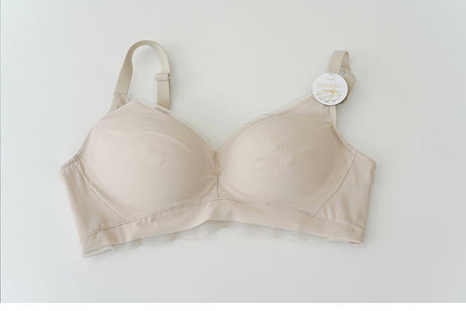 舒适氧气感 裸感桑蚕丝洋气无痕收副乳聚拢蕾丝文胸内衣 【包邮+涉及卫生bu退换】 商品图7