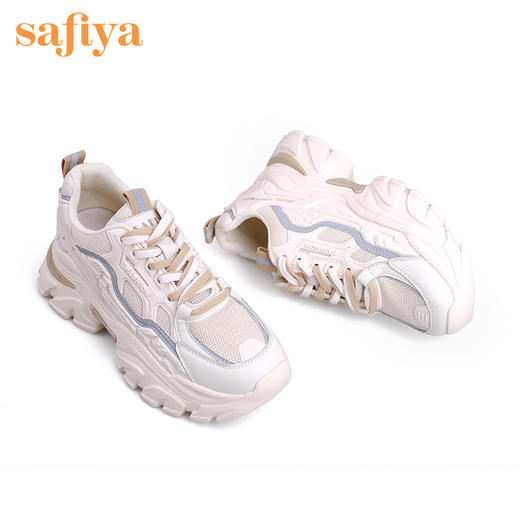 Safiya索菲娅潮酷机甲超轻底老爹鞋2022年秋季新款云感厚底休闲鞋SF23112058 商品图7