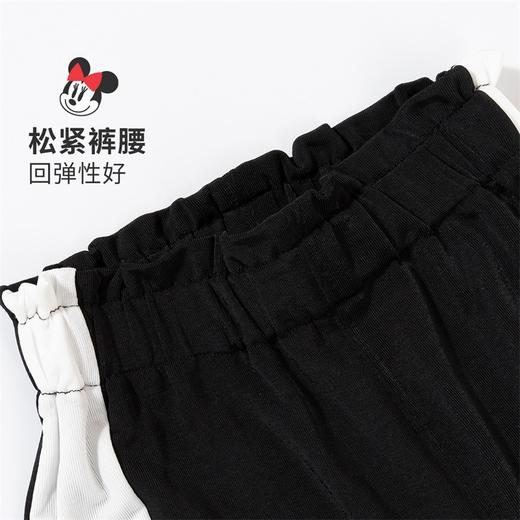 迪士尼新款女童七分裤时尚洋气女宝阔腿休闲裤 商品图4
