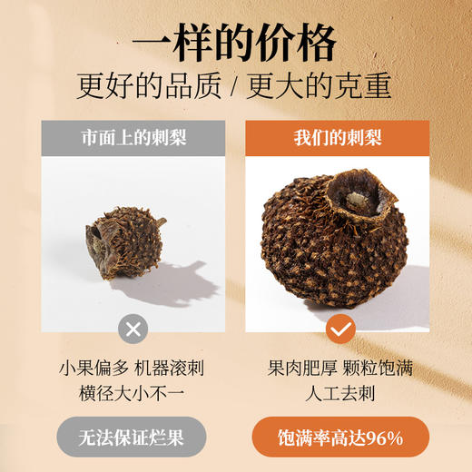 神农金康 刺梨干250g 精选大颗粒去刺 原生态真滋补喝护家人健康 商品图7