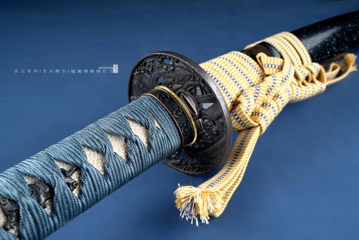 三希堂 出云系列 青贝微尘涂打刀  未开刃 商品图4