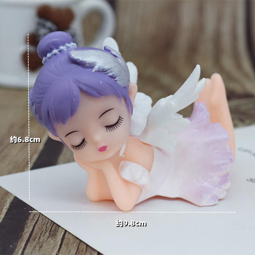 翅膀贝拉女孩摆件 天使贝拉小公主装饰摆件 贝拉天使翅膀爱心摆件 商品图2