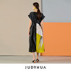 JUDYHUA 真丝印染收腰连衣裙 商品缩略图2