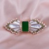 【以爱之名】蝴蝶结贝母翡翠胸针-XZ12204071 商品缩略图0