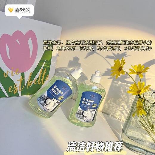 网红新款COCO洗衣机槽清洗剂滚筒波轮式洁净液除霉祛污渍神器500ml/瓶 商品图1