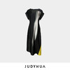 JUDYHUA 真丝印染收腰连衣裙 商品缩略图3