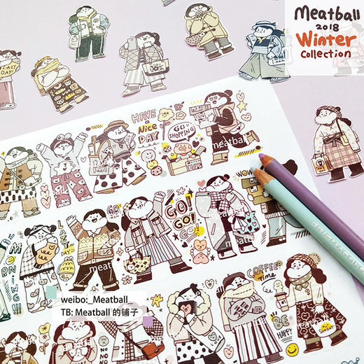 meatball肉球手帐胶带 商品图2