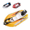 【迷你仿真充气艇】创意充气发条戏水快艇 儿童洗澡浴缸玩具船 上链船 夏天玩水沙滩玩具 商品缩略图6