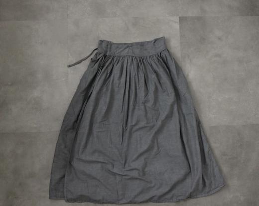 Au garcons竹墨染灰/黑 半裙 商品图0