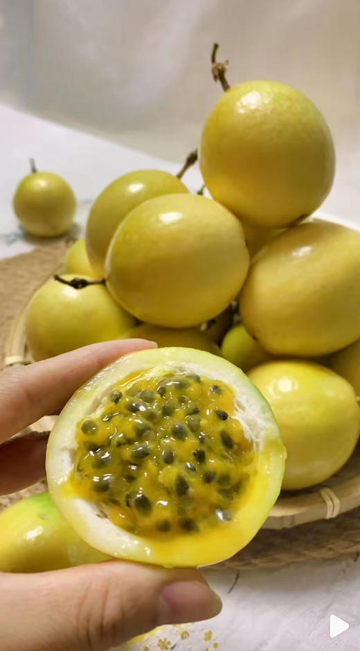 红夫人商城 海南空运 小香蜜罐 钦蜜九号 百香果 约4.5斤/箱. 商品图0