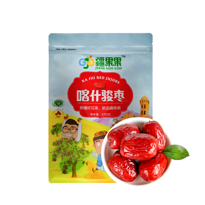 【直发】疆果果喀什骏枣 500g