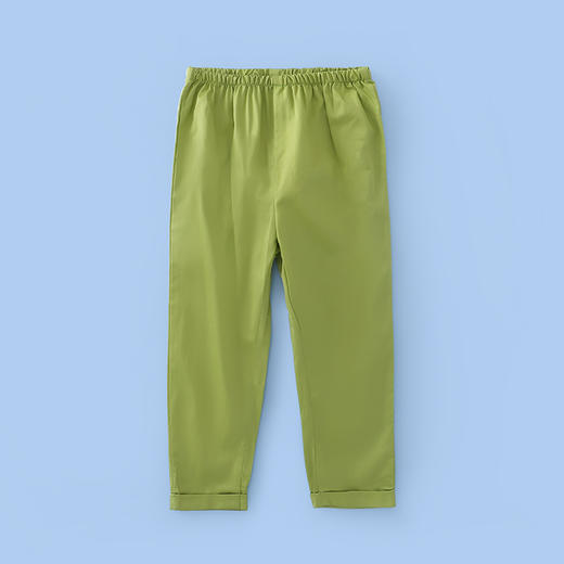【盛夏福利】龙之涵 中小童贡缎休闲裤 糖果色长裤 100%棉 婴幼儿A类标准 商品图2