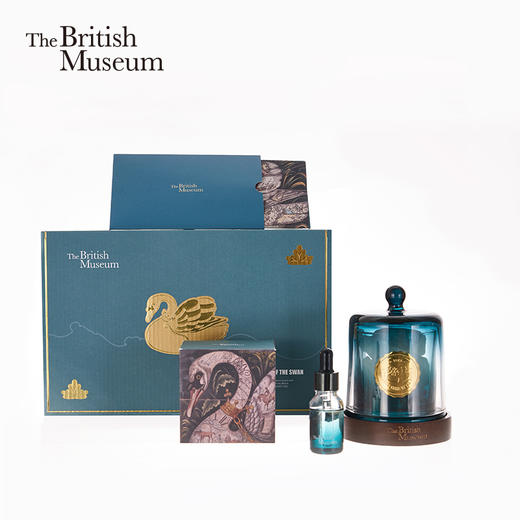 大英博物馆天鹅贵族棋盘系列晶石灯摆件香薰礼盒 商品图3