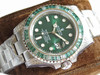 N劳li士欧洲订制版绿钻彩圈潜航者绿水鬼，定制级彩钻，纯手工独立镶嵌，精钢表带，密底，男士腕表，自动机械机芯 商品缩略图11