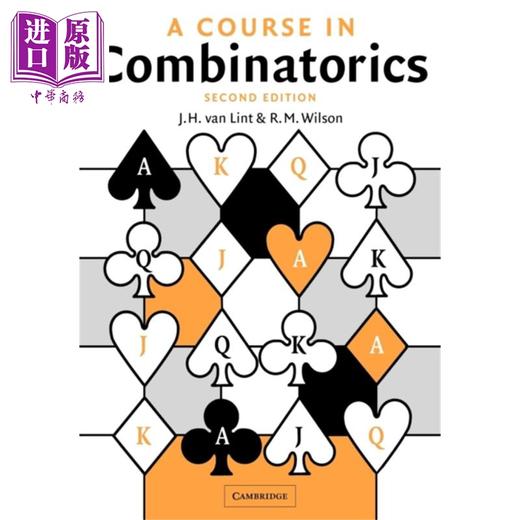 【中商原版】林特 组合数学教程 第二版 A Course in Combinatorics 英文原版 J H van Lint 数学 科学 几何 商品图0