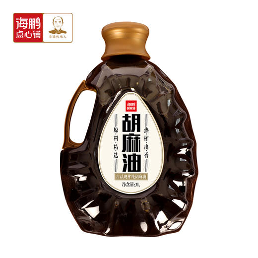 （大同专属）海鹏---醇香胡麻油3L 商品图2