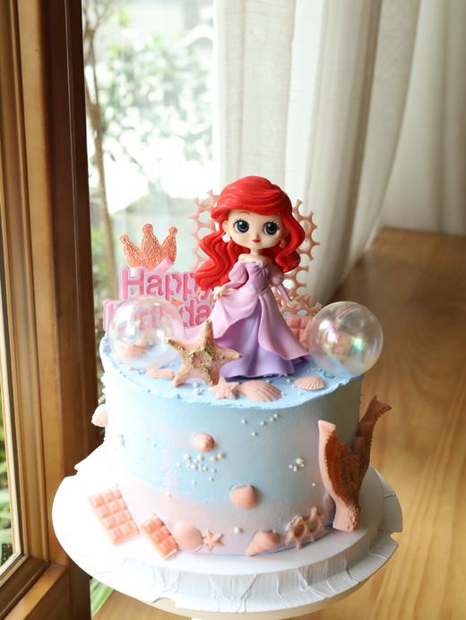 粉蓝色人鱼公主 商品图2