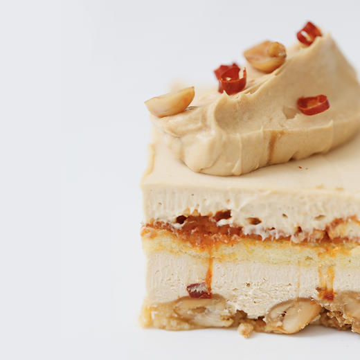 新品「Life来福」 苦辣酸甜四味蛋糕｜苦 · 黑巧克力半熟蛋糕；辣 · 麻辣花生芝士蛋糕；酸 · 柠檬丝绒蛋糕；甜 · 玫瑰荔枝蛋糕 商品图6