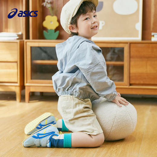 ASICS/亚瑟士童鞋夏款透气新品宝宝男女儿童休闲鞋防滑帆布面清凉25.5-34.5码 商品图4