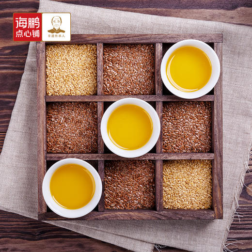 【拌馅煲汤·味道更香】海鹏---醇香胡麻菜籽油500ML 商品图4