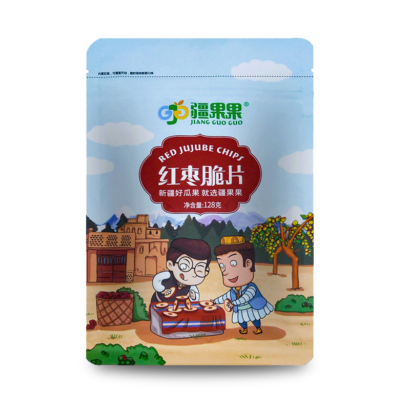 【直发】疆果果红枣脆片128g*2