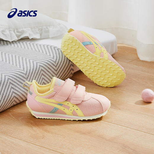 ASICS/亚瑟士童鞋夏款透气新品宝宝男女儿童休闲鞋防滑帆布面清凉25.5-34.5码 商品图1