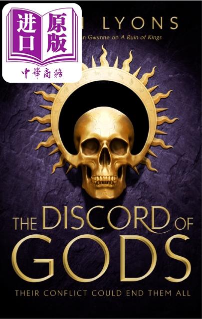 【中商原版】众神之争	The Discord of Gods	Jenn Lyons 英文原版 奇幻冒险小说 商品图0