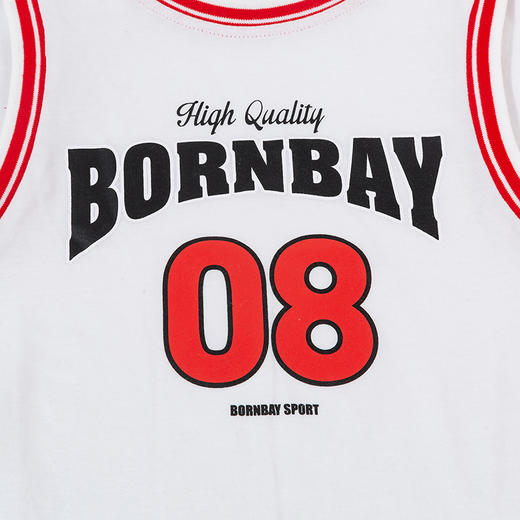 贝贝怡女童连衣裙运动连衣裙夏季2022新品女孩篮球服儿童上衣外出衣服 商品图13