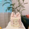 复古蝴蝶结小碎花蛋糕-低糖处理无添加 商品缩略图0
